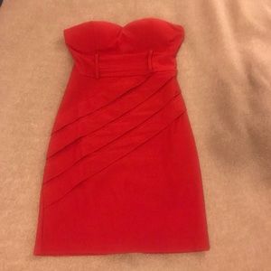 Strapless Mini Dress